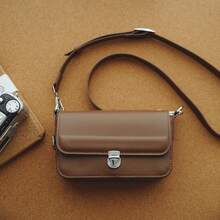 Unisex Minimalist Square Crossbody Bag, Ins Style Commuter Shoulder Bag, Suitable For Father's Day, Valentine's Day, Back To School Gifts - Multicolor - View 14