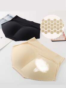 1 chiếc quần lót nâng mông cạp cao dành cho nữ, thiết kế thoáng khí, cạp thấp với chức năng kiểm soát vùng bụng và tạo hình mông giả giúp tôn lên đường cong vòng ba. Đây là loại quần lót định hình nâng mông có đệm, giúp tạo dáng mông hình trái tim. Không có lớp đệm bên trong, thoải mái và thân thiện với da, thích hợp làm đồ lót. Quà Giáng sinh, quà tặng gia đình năm mới, quà tặng lãng mạn ngày Valentine. - Nhiều màu - Xem 5