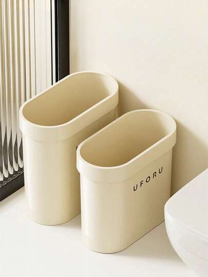 1 thùng rác nhà tắm chất lượng cao, giỏ đựng giấy vệ sinh dung tích lớn kèm kẹp cố định cho khe hẹp.