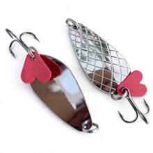 1个/批 钓鱼勺形饵 8克 硬饵旋转亮片拟饵 钓鱼配件 - 彩色 - 查看 6