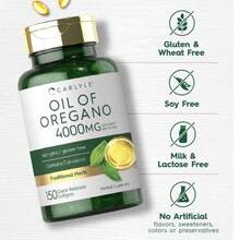 Carlyle Oregano Oil 4000mg Supplement | 150 Softgel Capsules | Contains Carvacrol | Non-GMO & Gluten Free Formula - Một - Xem 5