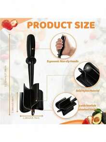 多功能搅拌机、切肉机、耐热尼龙手动绞肉机、搅拌机、牛肉绞肉机、不粘搅拌切碎机、土豆捣碎器、厨房小工具、烘焙工具、家用奶油搅拌器、面粉搅拌器、打蛋器或奶泡器 - 彩色 - 查看 7