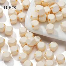 10Pcs Acrylic Beads 10*10mm Beads Spacer Beads DIY Bracelet Necklace For Jewelry Making Supplies - Bead - View 17