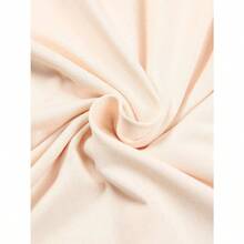 Women's Casual Disney Princess Ariel Short Sleeve Round Neck Graphic Tee, Regular Length Fabric T-Shirt For Streetwear & Travel - 杏色 - 查看 4