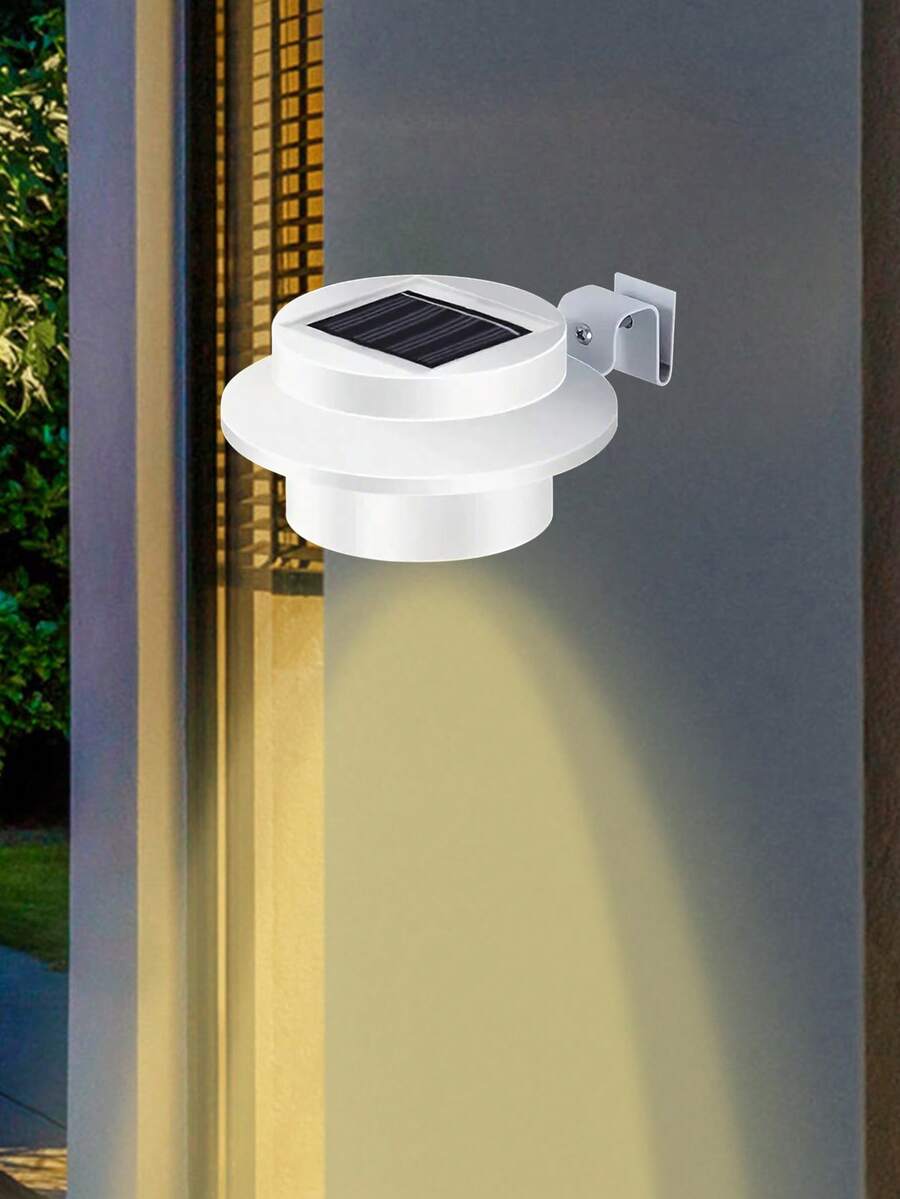 1 đèn LED năng lượng mặt trời gắn hàng rào - Đèn năng lượng mặt trời ngoài trời cho sân vườn, cửa trước, lan can và hiên nhà. - Một kích thước - Xem 1
