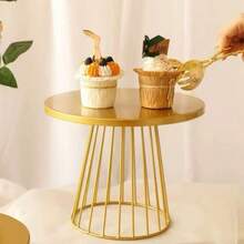 Cake Stand Set, Cupcake Stand, Snack Tray, Metal Cake Stand Suitable For Party, Party Supplies, Plates, Dessert Table Display Set, Tea Coffee Sugar Jar, Wedding Birthday Dessert Cake Stand - Multicolor - View 1