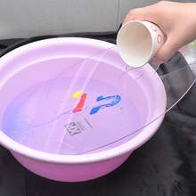 12x16in/8x12in Acrylic Paint Palette Clear Art Palette Easy Clean Transparent Non-Stick Oil Paint Palette With Protective Kraft For DIY Craft Art Painting Plate - 8x12in Transparent Palette - View 7