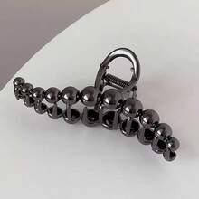 女士极简风金属时尚发夹，波西米亚风高级大号简约百搭约会发夹，气质温柔高端优雅发爪，奢华精致个性化创意风格发饰，发夹 - 彩色 - 查看 5