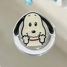SNOOPY 1个超萌史努比粘性安全气囊支架，卡通造型可爱又治愈，粘贴牢固，可灵活伸缩。它既可以用作电视支架，也可以用作指环扣，非常实用。适用于各种手机/平板电脑，质感好，美观大方。 - 彩色 - 查看 10