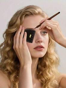 1 Set Reusable Precise Eyebrow Stencil Template, Quick Eyebrow Shaping Ruler, Suitable For Beginners To Professional Makeup Artists, Eyebrow Tattoo Stencil Beauty Tool - Multicolor - View 5