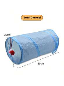 Foldable Pet Cat Tunnel Tube Toy, Indoor Cat Tunnel With Observation Hole, Suitable For Cats, Small Dogs, Kittens, Rabbits - Multicolor - View 17