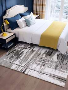 1 pieza Alfombra decorativa de lujo y moda para interiores, nuevo material de lana sintética lavable, alfombra para sala de estar, alfombra para sofá, alfombra para dormitorio, alfombra antideslizante para mesita de noche, alfombra para piso de habitación, alfombra para comedor y cocina, almohadilla para silla de oficina, felpudo de entrada, manta de picnic para exteriores, esterilla para acampar - Multicolor-1 - Ver 13