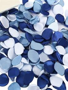 màu xanh nhạt, xanh đậm và trắng