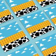 20-100pcs Western Cowboy Cow Print Paper Napkins, Birthday Party And Baby Shower Decoration - Dairy Cow - View 3
