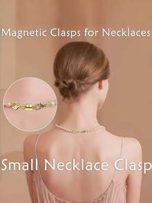 Magnetic Convertible Clasp - A Jewelry-Made Device Featuring Easy-To-Use Extenders And Converters, A Durable And Adjustable Necklace And Bracelet Connector - Multicolor - View 8