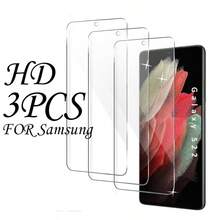 3pcs High Definition Tempered Glass Screen Protector, Compatible With Samsung S21, S22, S23, S24, S25, S26 Series Smartphones - Clear - View 11