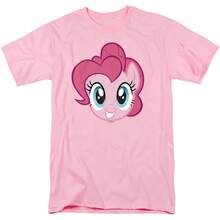 Pinkie Pie Face Uni Adult T Shirt All Seasons,220g Pure Cotton Single-Sided Printed Crew Neck Short-Sleeved T-Shirt,Unisex Top,Base Layer - 顏色7 - 查看 1