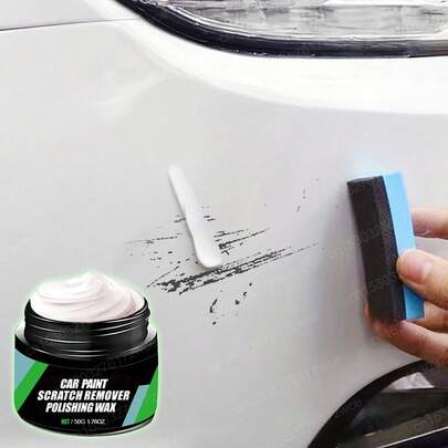 maxxauto Professional Car Scratch Remover, Comes With A Sponge, Quickly Repairs Car Scratches And Various Imperfections, A Universal Solution For Scratch Removal And Polishing, Suitable For Multiple Car Body Colors