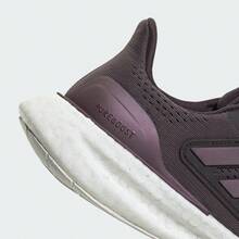 Adidas 女士透气轻便低帮休闲跑步鞋 IF1541，春夏款 - 暗紫色 - 查看 3