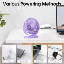 Ventilator de birou portabil alimentat prin USB, mini ventilator electric personal cu flux de aer puternic reglabil cu 3 viteze, ventilator USB silențios cu rotație la 360° pentru birou, dormitor, birou, călătorii, exterior, grădină, articole esențiale de călătorie, articole esențiale portabile, articole esențiale pentru plajă, sezonul absolvirii, ceremonia de absolvire, cadou de absolvire, cadou de absolvire, cadou de absolvire, cadou de absolvire, felicitări absolvent, felicitări absolvent, elev al școlii, terminarea școlii, petrecere de absolvire, articole esențiale pentru exterior, articole esențiale pentru călătorie, articole esențiale pentru drumeții, articole esențiale pentru camping, instrumente portabile, articole esențiale de vară, articole esențiale pentru vară - Multicolor - Vizualizare 7