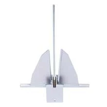 13 Lb Fluke Boat Anchor Kit With 98 Feet Rope 6.6 Feet Chain Galvanized Steel For Small Boats Kayaks Jon Boats - Silver - View 3