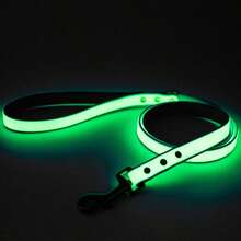 PVC Glow-In-The-Dark Leash & Collar Set, Light-Absorbing, High Visibility At Night - Multicolor - View 5