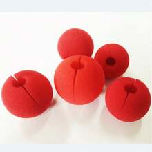神奇柔软红色海绵球 小型魔术球道具 弹力球 柔软EVA海绵球 喜剧魔术道具 家庭魔术道具 超柔软海绵球 - 查看 14