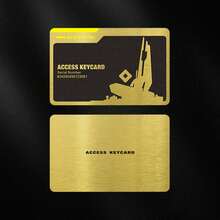 NFC游戏启动卡、Delta外设PVC总经理卡、King钥匙扣卡，金属材质 - 彩色 - 查看 14