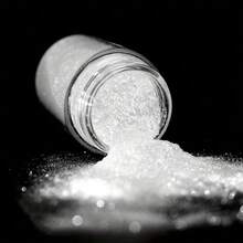 Super Shiny White Powder Resin Dye, Iridescent Powder Mica Pigment For Resin Jewelry Making, Colored Resin Casting Molds - White Glitter - View 1