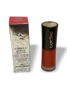 Lancôme L'Absolu Rouge Drama Ink 半哑光液体唇膏 525 法国 Bisou 0.2 盎司/6 毫升 - 525 French Bisou - 查看 6