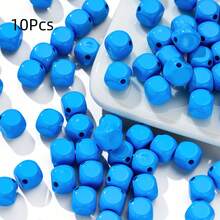 10Pcs Acrylic Beads 10*10mm Beads Spacer Beads DIY Bracelet Necklace For Jewelry Making Supplies - Bead - View 15