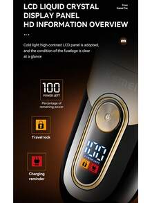 Kemei KM-3209 Men's Electric Shaver, USB Charging With Dock, Rechargeable Lithium Battery Shaver, Home Beard Trimmer, Gift For Boyfriend, Father's Day, Shaver (1pc) - Multicolor - View 11