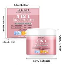 50克抗衰老五效合一面霜，蕴含烟酰胺、透明质酸、胶原蛋白，紧致肌肤，平衡肤色，抚平眼周细纹，提亮肤色，减少可见的衰老迹象，令肌肤更显年轻。亮肤日霜，沙龙级品质，是婚礼、情人节的理想礼物。 - Collagen - 查看 10