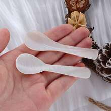Natural Conch Shell Ice Cream Coffee Spoon Caviar Spoon Seashells Stirring Spoons Teaspoon Kitchen Tool - View 11