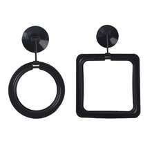 2pcs Fish Tank Feeder Rings, Heart & Square/Round Floating Feeding Dish With Suction Cup, Aquarium Accessories - Black - View 11
