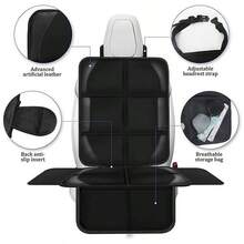 1pc Child Car Seat Anti-Slip Pad, Automotive Safety Seat Cushion - Multicolor - View 4