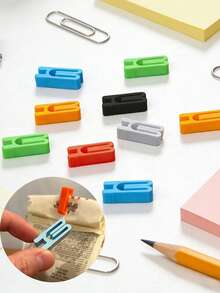 Plastic Food Sealing Clips, Bag Sealing Clips, Food Preservation Clips, Snack Bag Sealing Clips - Multicolor - View 10