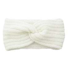 Knitted Knitted Criss-Cross Headband Headwrap, Handmade Elastic Warm Headband For Autumn/Winter - Multicolor - View 7