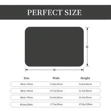 1pc Ho Why Is You Here Funny Welcome Flannel Doormat, Non-Slip Soft Stain Resistant Durable Machine Washable Floor Rug For Front Porch Bathroom Kitchen Bedroom Living Room Indoor Outdoor Entrance Home Decor - A - View 3