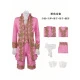 Embroidered Prince Dress Pink