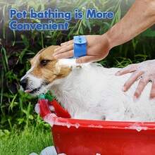 1 pieza Cepillo desenredante para mascotas, adecuado para gatos y perros, herramienta para desenredar, nuestra herramienta desenredante puede eliminar eficazmente los nudos y enredos, rastrillo para desenredar el aseo de gatos y perros - Ver 7