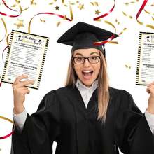 2026 Graduation Party Game Cards Wholesale, Who Knows The Graduate Best Game Cards, High School & College Graduation Celebration Party Game Activity Gifts - A - View 6
