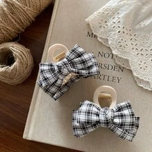 1pc Rhinestone Bow 8CM/3.15in Crossover Claw Clip, Versatile Elegant Hair Clip For Girls, Suitable For Shower & Everyday Wear - Bow Cross Claw Clip - View 5