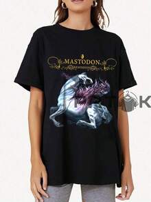 Mazzy - My Swan - Vintage Band Shirt - Black 2 - 查看 6