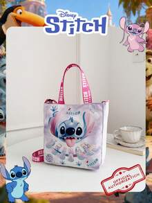 Disney 1 Pc Officially Licensed Lilo & Stitch Print Square Bag, Women's Gradient Handbag,Adjustable Shoulder Strap Crossbody Bag, Lightweight Shoulder Bag – Ideal For Girls, Teens, Fans,Students, Perfect For Daily Commutes, School Runs, Shopping , Fan Meetups - DHF52256-sT - View 11