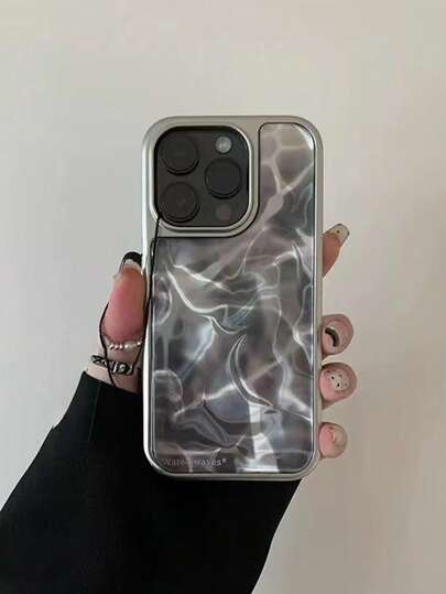 כיסוי Niche Ins Advanced Water Ripple מתאים לאייפון 15 Promax אפל 14 13 חדש 16