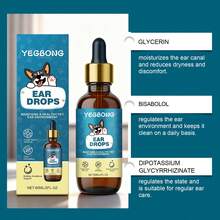 Dog Ear Care Drops, Gentle Chamomile Formula, Cleans Earwax & Soothes Ear Canal, Daily Nourishing Ear Drops - View 5