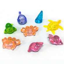 Underwater Animal Gemstone Scene Building Underwater World Fish Tank Toy - Multicolor - View 6