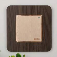 1pc/4pcs Acrylic Minimalist Single Switch Panel, Switch Protective Cover, Wall Decor Switch Sticker, Home Decor Switch Accessory - A - View 15