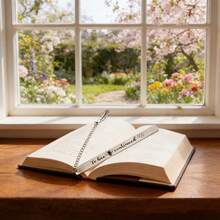 Stainless Steel "To Bee Continued" Feather Bookmark - A Fun Gift For Readers, Book Clubs, And Beekeeping Enthusiasts - Bee Bookmark - View 3